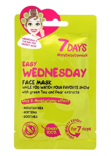 Vilenta, 7 days, maska do twarzy Easy Wednesday Vilenta