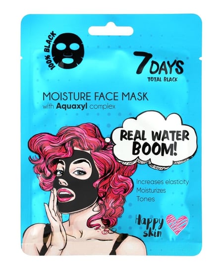 Vilenta, 7 days, maska do twarzy Real Water Boom Vilenta