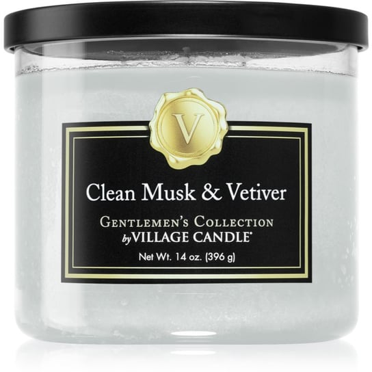 Village Candle Gentlemen's Collection Clean Musk & Vetiver świeczka zapachowa 396 g Inna marka