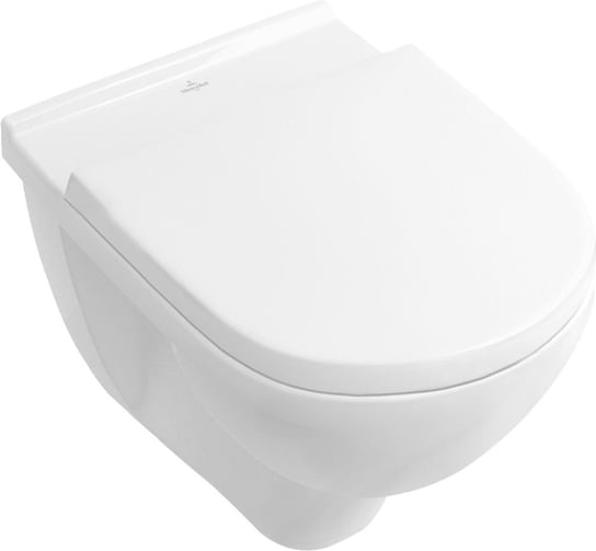 Villeroy & Boch O.Novo combi-Pack zestaw miska WC wisząca CeramicPlus z deską wolnoopadającą Weiss Alpin 5660HRR1 Inna marka