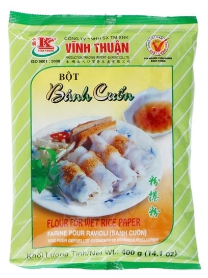 Vinh Thuan Mąka Do Produkcji Mokrego Ryżowego Papieru 400g VINH THUAN