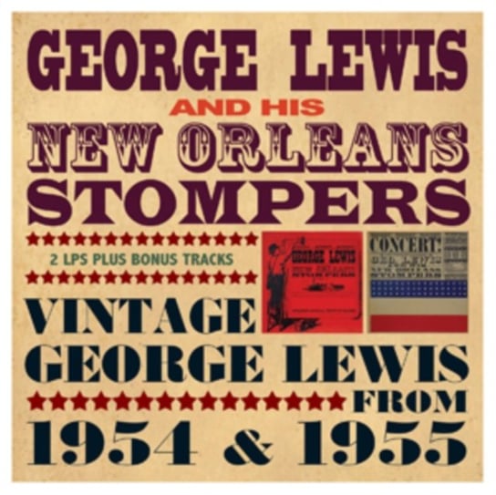 Vintage George Lewis 1954 & 1955 George Lewis And His New Orleans Stompers