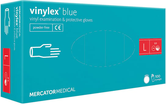 vinylex® blue 100 szt. rozm. L, rozmiar L Mercator Medical
