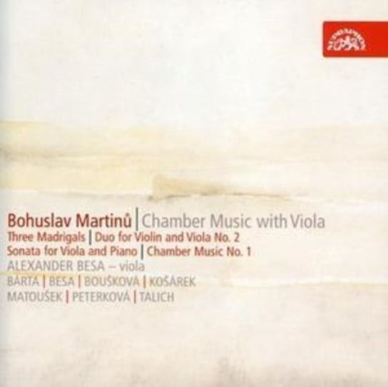 Viola Chamber Music Supraphon Records