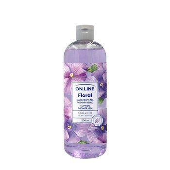 Violet&Lotus, On Line Floral, Kwiatowy Żel Pod Prysznic, 500ml On Line