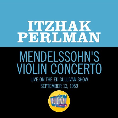 Violin Concerto Itzhak Perlman