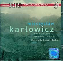 Violin Concerto, Symphonic Poems Kulka Konstanty Andrzej