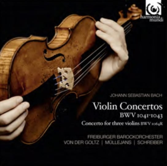 Violin Concertos BMV 1041-1043 Freiburger Barockorchester, Mullejans Petra, Von Der Goltz Gottfried