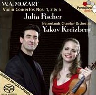 Violin Concertos Nos 1,2 & 5 Fischer Julia
