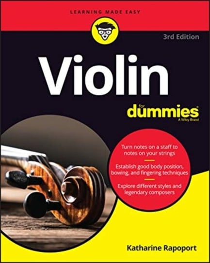 Violin For Dummies: Book + Online Video and Audio Instruction Katharine Rapoport