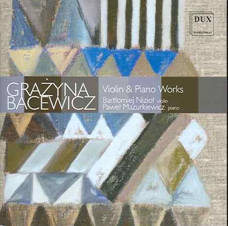 Violin & Piano Works Nizioł Bartłomiej, Mazurkiewicz Paweł