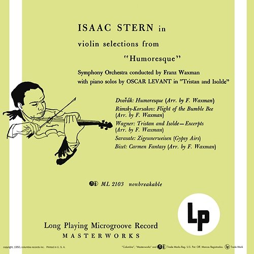 Violin Selections from "Humoresque" Isaac Stern