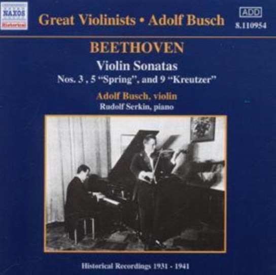 Violin Sonata No. 3 in E Flat (Busch, Serkin) Serkin Rudolf