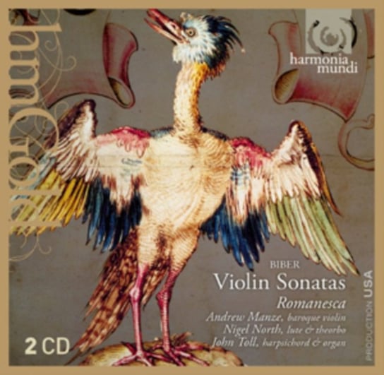 Violin Sonatas Manze Andrew, Romanesca