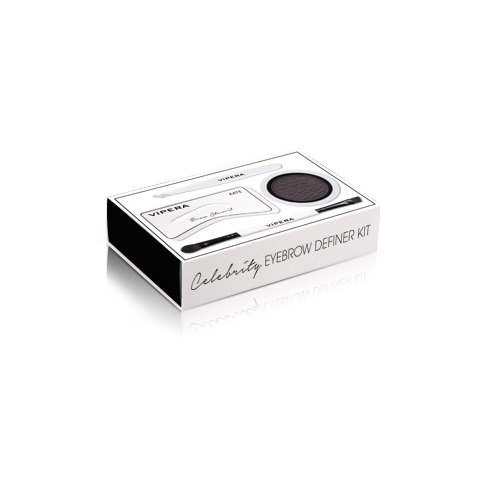 Vipera, Celebrity Eyebrow Definer Kit, zestaw do stylizacji brwi 01 Peanut, 4,5 g Vipera