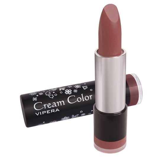 Vipera, Cream Color, szminka do ust perłowa 34, 4 g Vipera