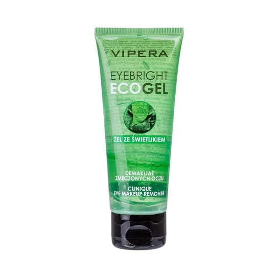 Vipera, Eyebright Eco Gel, żel ze świetlikiem do demakijażu oczu, 75 ml Vipera