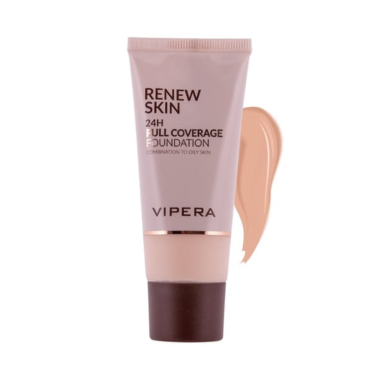 Vipera, Fluidy Renew Skin dla Cery Tłustej i Mieszanej, w tubie z wizjerem Koloru #05 classic Vipera