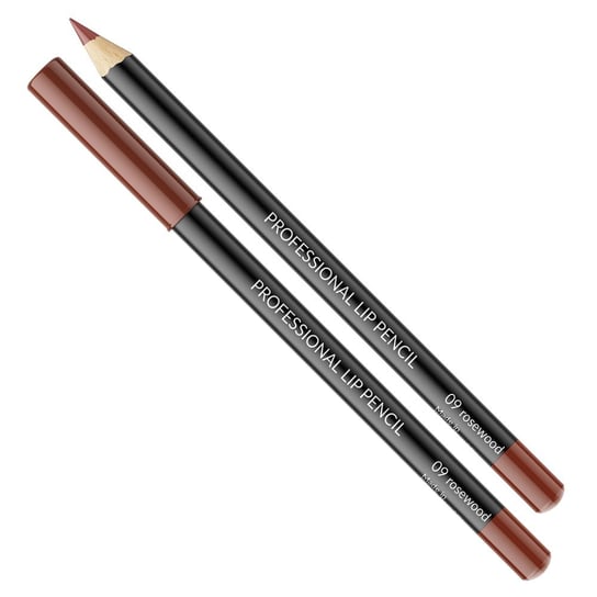 Vipera, Professional Lip Pencil, konturówka do ust 09 Rosewood, 1 g Vipera