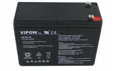 Vipow, akumulator żelowy 12v 10ah Vipow