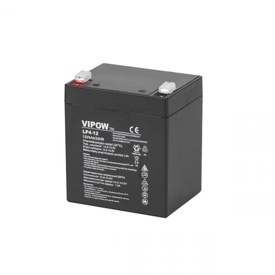 Vipow, akumulator żelowy VIPOW 12V 4.0Ah Vipow