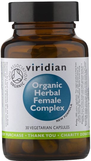 Viridian, Ekologiczny kompleks ziół, Suplement diety, 30 kapsułek Viridian