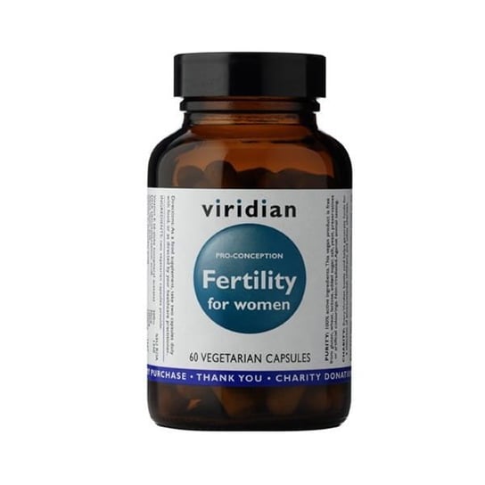 Viridian, Fertility for Women, płodność dla kobiet, 60 kapsułek 