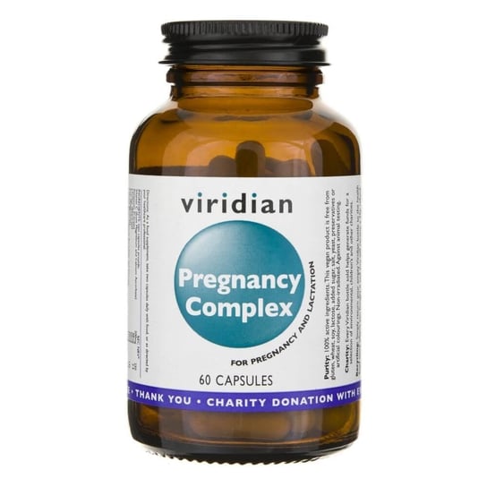 Viridian, Suplement diety dla kobiet w ciąży Pregnancy Complex, 60 kapsułek Viridian