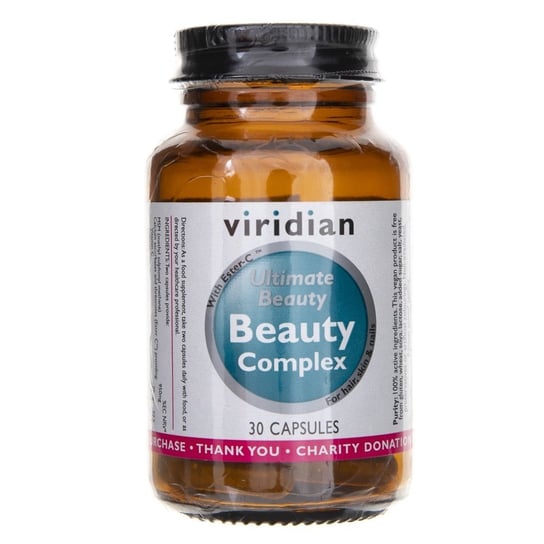 Viridian, Ultimate Beauty Complex, Suplement diety, 30 tab. Viridian