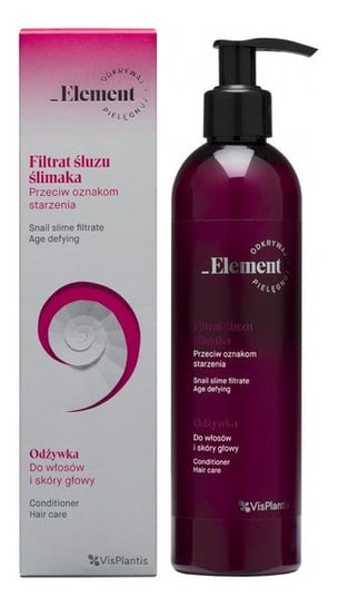 Vis Plantis, Element, odżywka do włosów filtrat Śluzu Ślimaka, 300 ml Vis Plantis