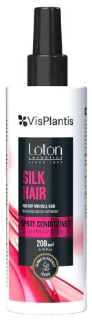 Vis Plantis, Loton odżywka do włosów jedwab, 200 ml Elfa Pharm