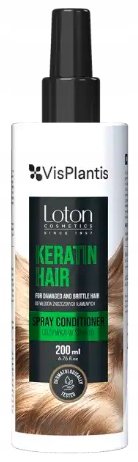Vis Plantis Loton, Odżywka do włosów z keratyną, 200 ml Elfa Pharm