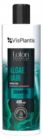 Vis Plantis Loton, Szampon do włosów z algami, 400 ml Elfa Pharm