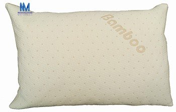 VISCO Bamboo 40 x 60 - poduszka na ból z pamięcią kształtu Nowoczesne Materace