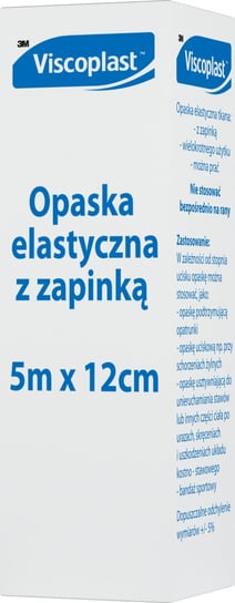 Viscoplast™ Opaska elastyczna z zapinką, 5 m x 12 cm , opakowanie/1 szt. 3M