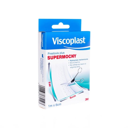 Viscoplast, Prestovis Plus, super mocny plaster, 6 cm, 1 m Viscoplast
