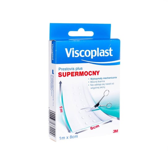 Viscoplast, Prestovis Plus, super mocny plaster, 8 cm, 1 m Viscoplast