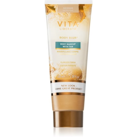 Vita Liberata Body Blur Body Makeup With Tan, Bronzer do ciała, odcień Medium, 100 ml Vita Liberata