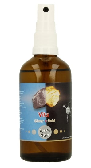 Vita Silver + Gold Ag + Au 50 ppm Srebro i Złoto koloid. w sprayu 100 ml, Vitacolloids Vitacolloids