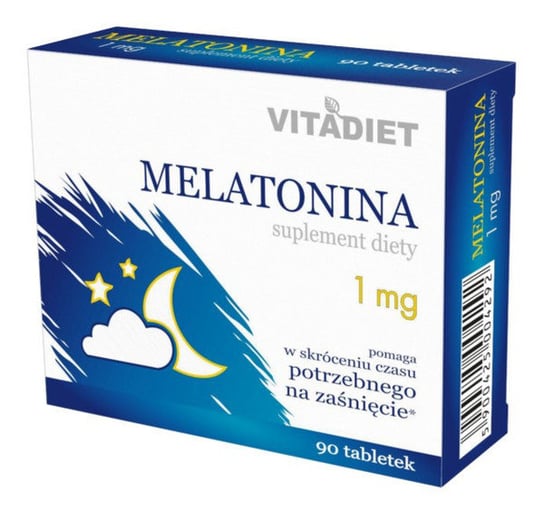 Vitadiet, suplement diety Melatonina, 90 tabletek VitaDiet