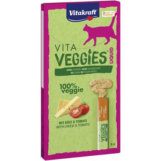 Vitakraft Cat Liquid Vita Veggies Ser&Pomidor 6X15G Vitakraft