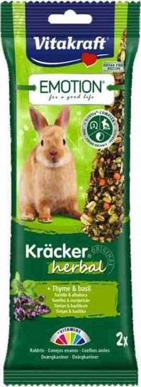 VITAKRAFT Kracker Emotion Kolby dla królika - ziołowe 2szt. Vitakraft