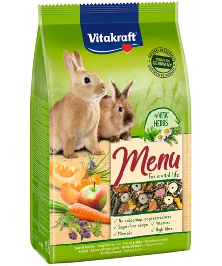 VITAKRAFT MENU VITAL 3kg karma d/królika Vitakraft