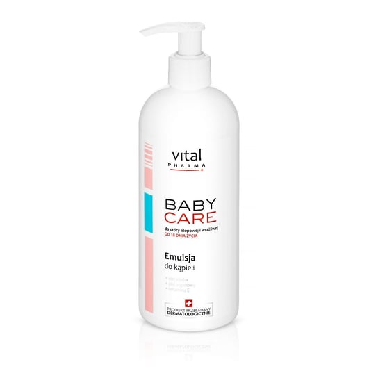 Vital Pharma Plus Baby Care, Emulsja do kąpieli, 400 ml Saraya