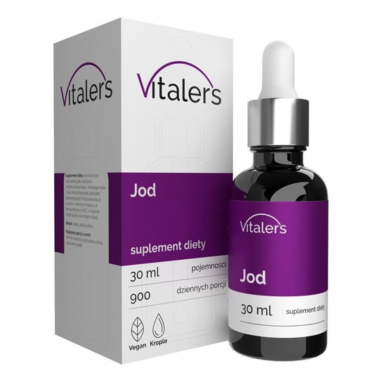 Vitaler's Jod 150 Mcg Krople - Suplementy diety, 30ml Vitaler's