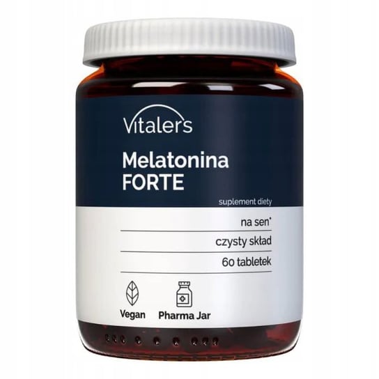 Vitaler's, Melatonina Forte 4mg, 60 tab. Vitaler's