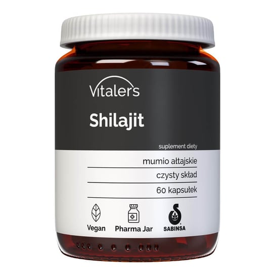 Vitaler's Shilajit (Mumio ałtajskie) 400 mg - Suplement diety, 60 kaps. Vitaler's