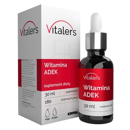 Vitaler's Witamina ADEK krople - Suplementy diety, 30ml Vitaler's