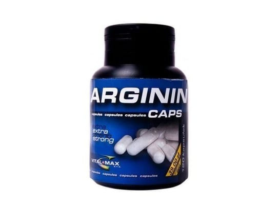 VITALMAX, L-Arginina, 500 mg, 120 kapsułek Vitalmax