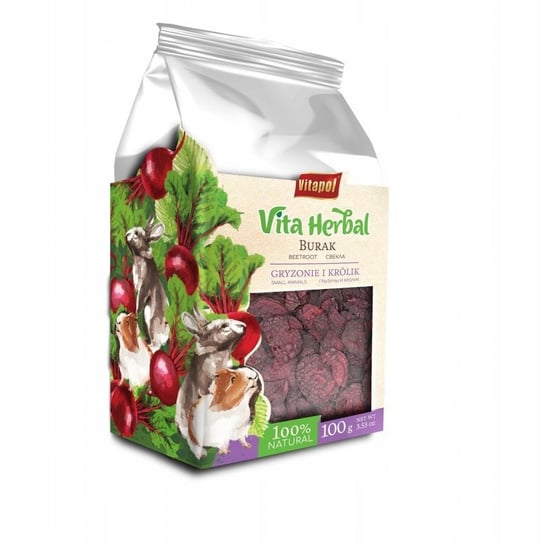 Vitapol Herbal Burak dla gryzoni królików 100g Vitapol